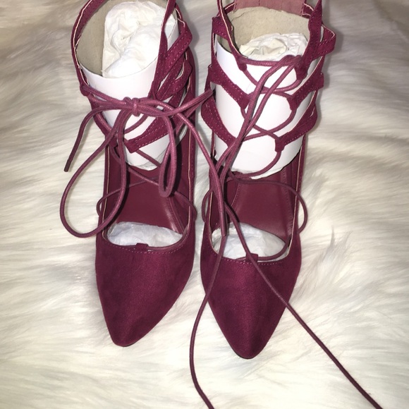 Wine "Stella" heel - Picture 2 of 3