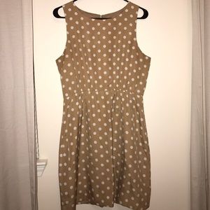 J. Crew polka dot dress