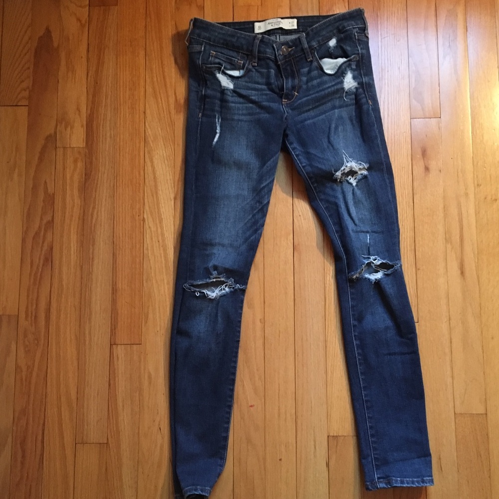 Abercrombie Distressed Jeans
