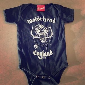 MOTÖRHEAD onesie 🖤🖤 3-6mnth black