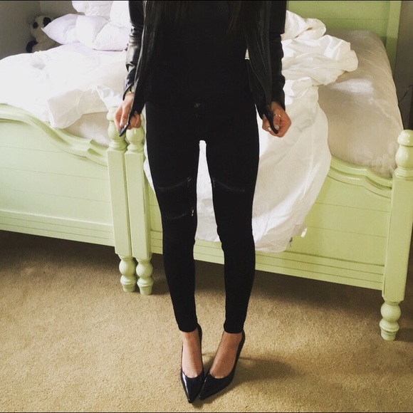 LF Carmar Black Skinnies - Picture 2 of 4