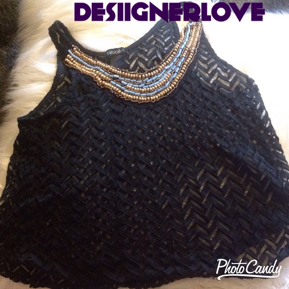 Beaded Crop top