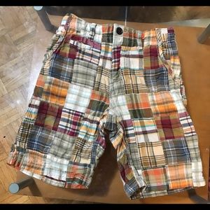Gap kids boys size 10 plaid shorts