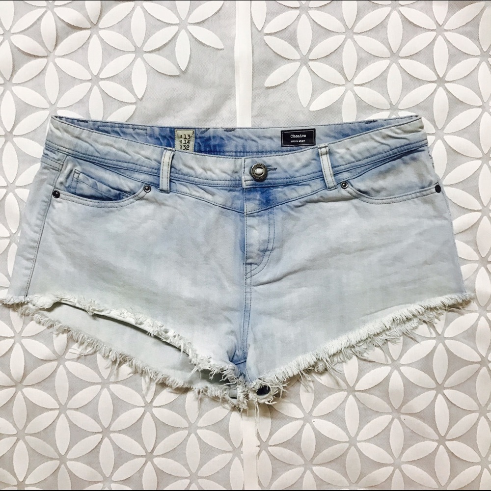 (13) Pacsun CHONIES Micro short Jean Worn Twice