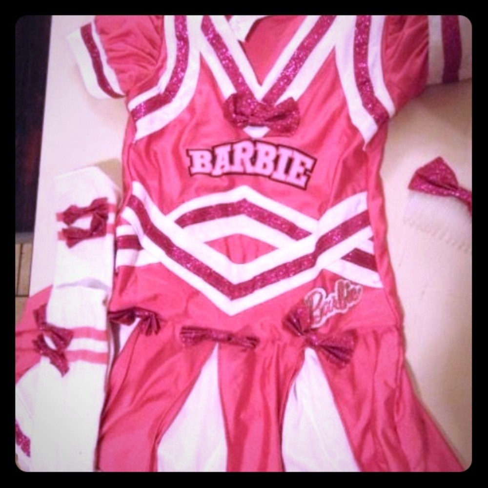 Barbie cheerleader outfit
