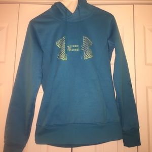 Coldgear Under Armour Women's Blue Storm Hoodie