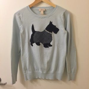 LOFT terrier sweater