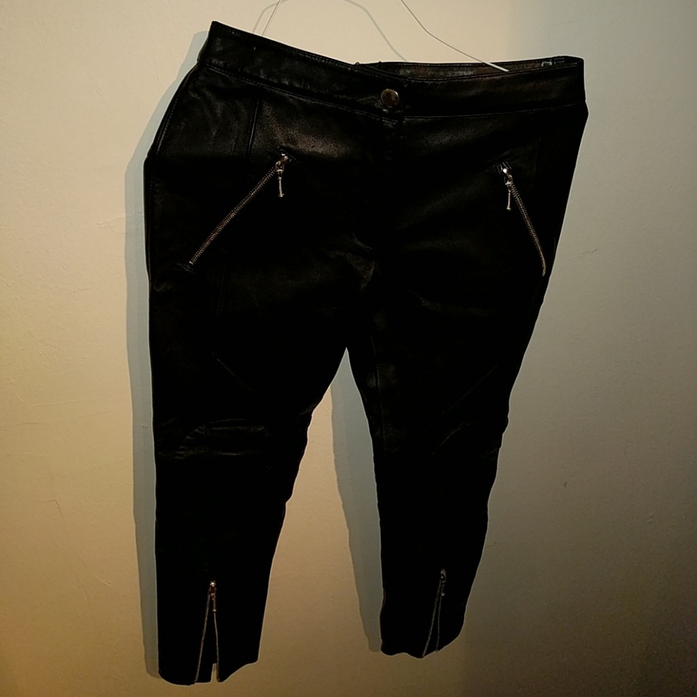 Alexander wang moto skinny pants