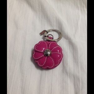 Coach  Flower KeyChain