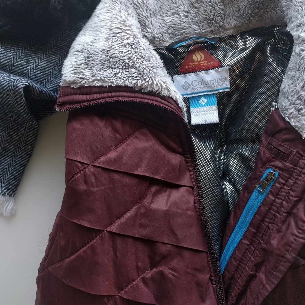 Columbia Interchange omniheat coat jacket