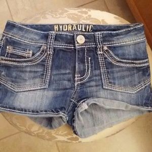 Hydraulic brand jean shorts size 5/6