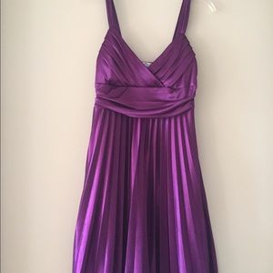 Purple dress