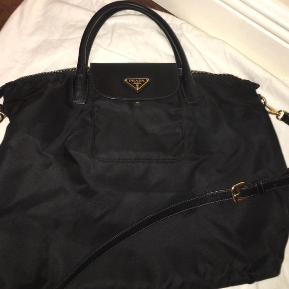 Prada Tote Bag with Crossbody Strap - Picture 8 of 9