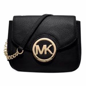 Final $$ Authentic Leather Logo Buckle Crossbody
