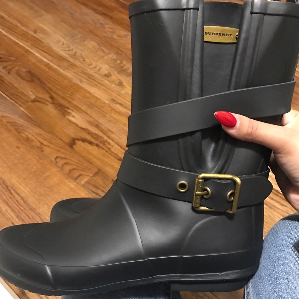 Burberry "Buckle" Rain Boots