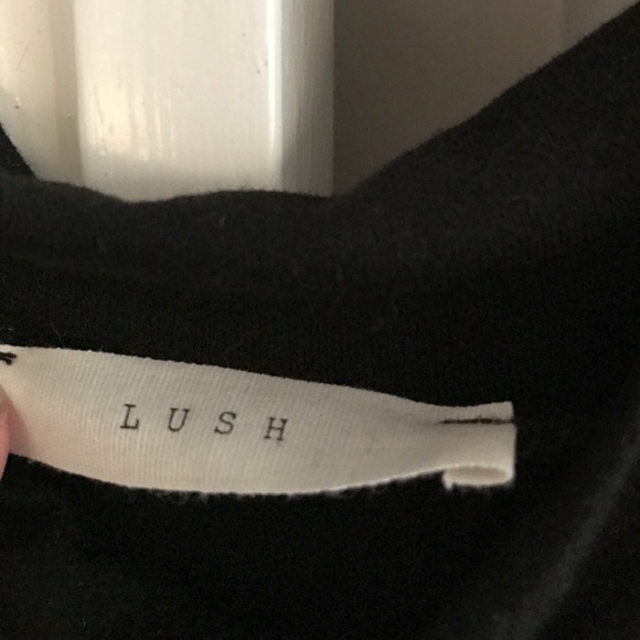 LUSH Flowy Mock Neck Dress  SM-MD - Picture 2 of 3