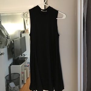 LUSH Flowy Mock Neck Dress  SM-MD