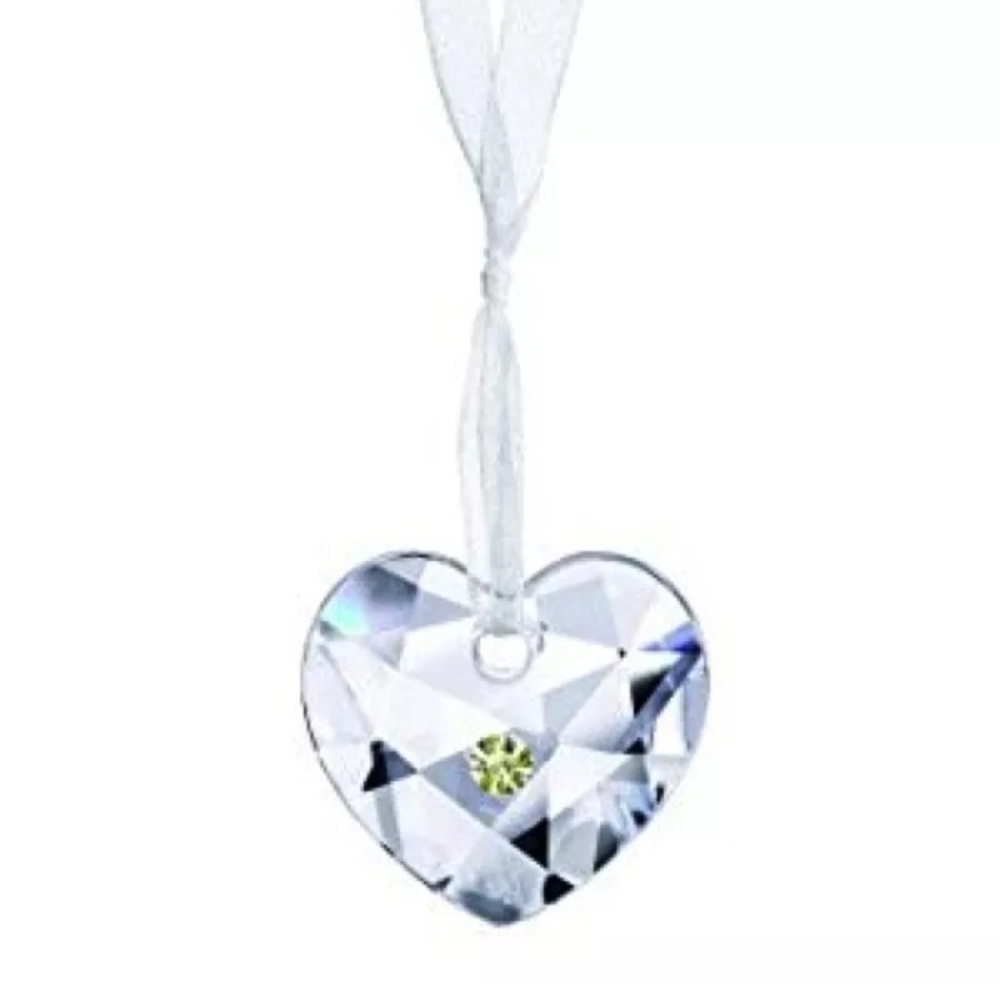 Swarovski MY HEART CRYSTAL 0904169 xmas ornament