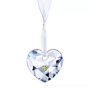 Swarovski MY HEART CRYSTAL 0904169 xmas ornament