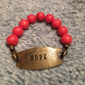 Lenny and Eva "hope" bracelet