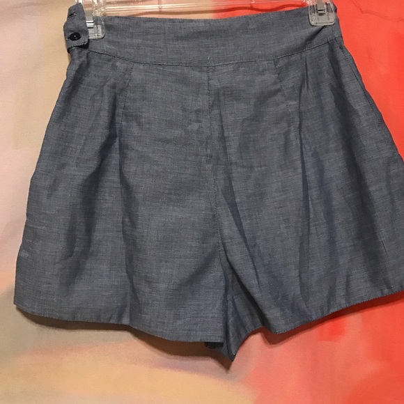 Chambray Clayton Indra Shorts XS - Picture 2 of 4