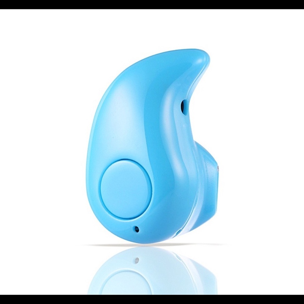 Teardrop Bluetooth earphone...blue