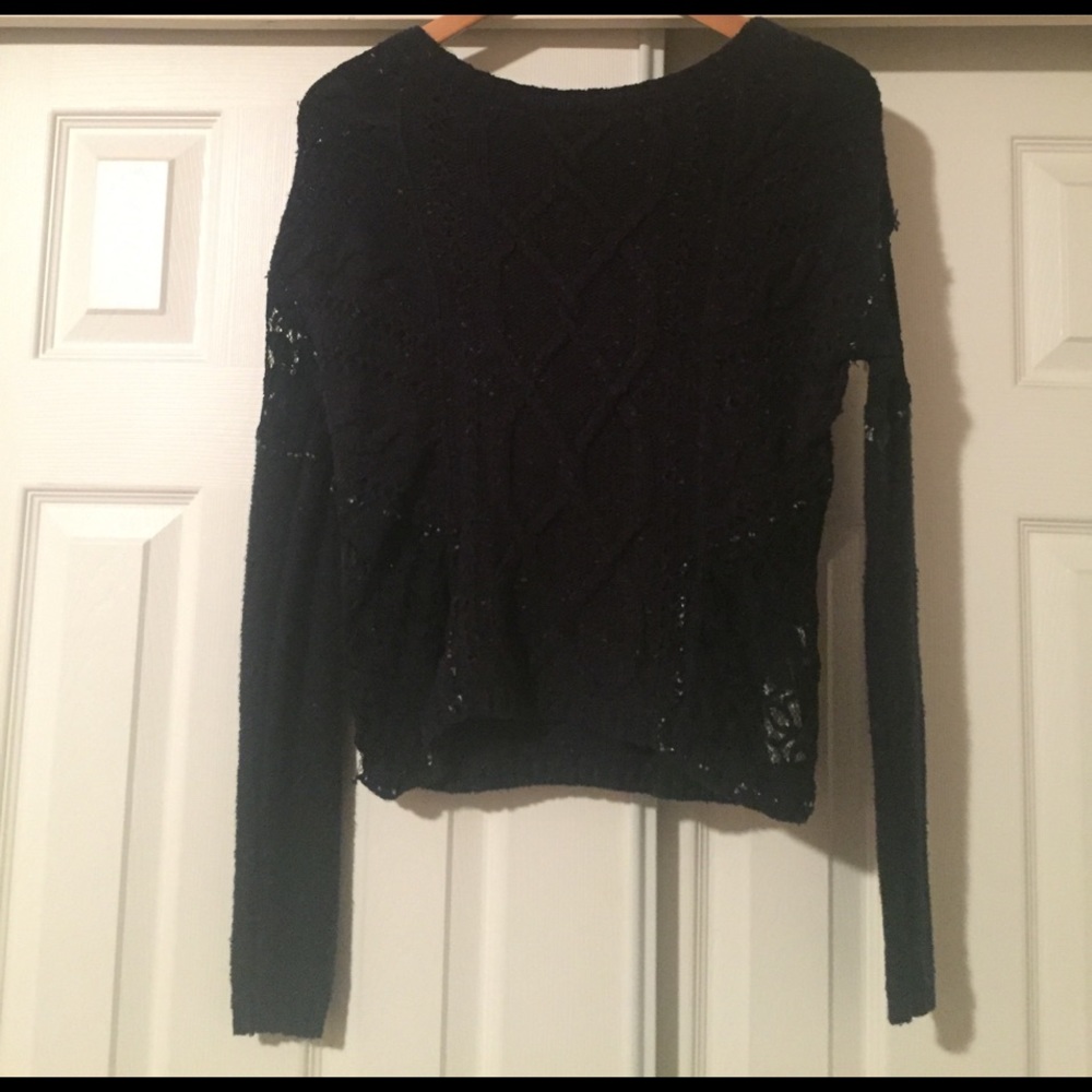 Hollister Navy Blue Sweater