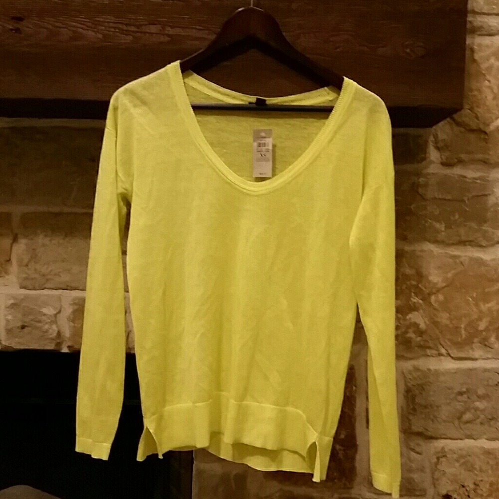 Ann Taylor light linen sweater