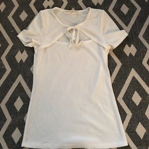 Urban Outfitters Tie Front Tee