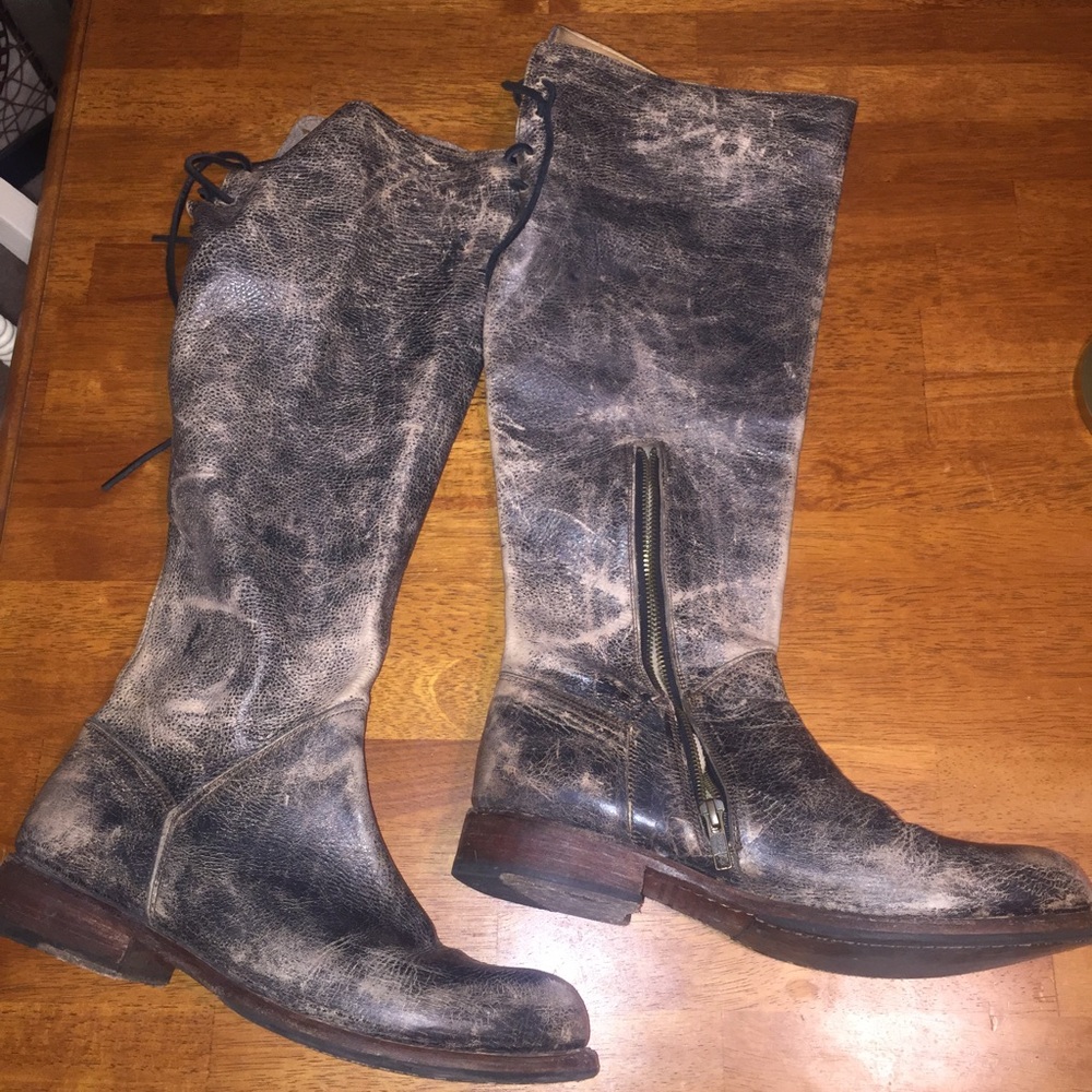 Bed Stu Knee High Boots Women's Size 10