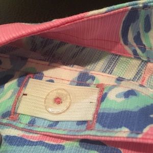 Short Pour Fille Lilly Pulitzer Little Liza - Taille 5, Motif Shells, Style Princesse Barefoot, Neuf Avec étiquettes