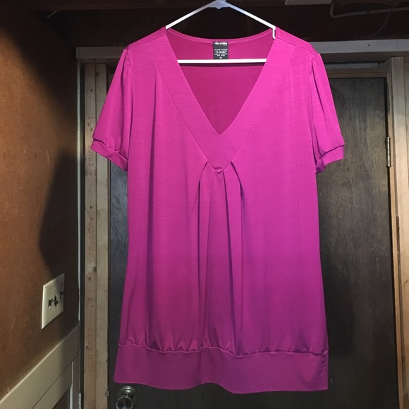 Maurice's XL Magenta Top - Picture 1 of 5
