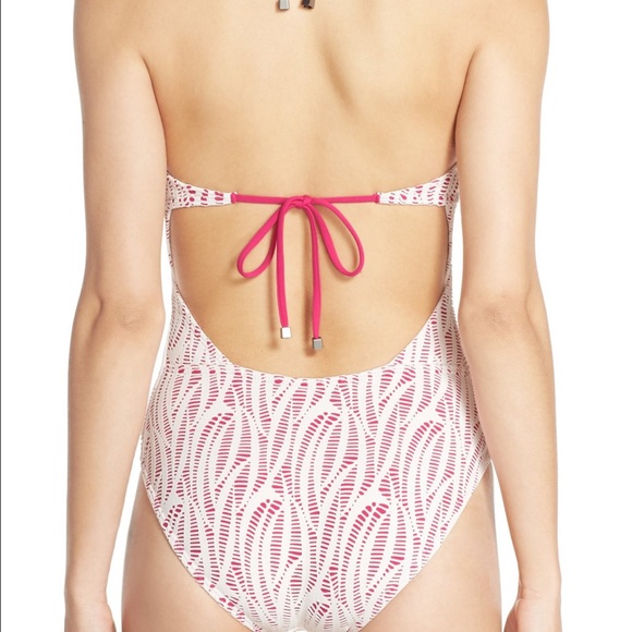 Lace One-piece Swimsuit - Picture 5 of 7