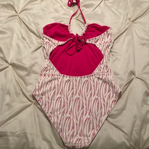 Lace One-piece Swimsuit - Picture 6 of 7