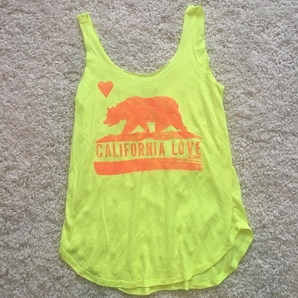 California love ❤️ Billabong tank