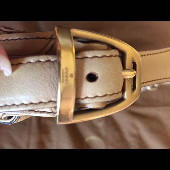 GUCCI Small Chain Satchel Beige! - Picture 3 of 4