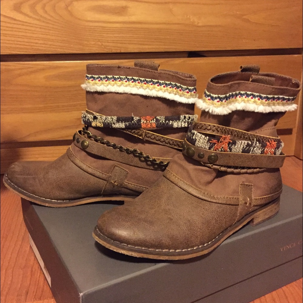 Brown Ankle Boots
