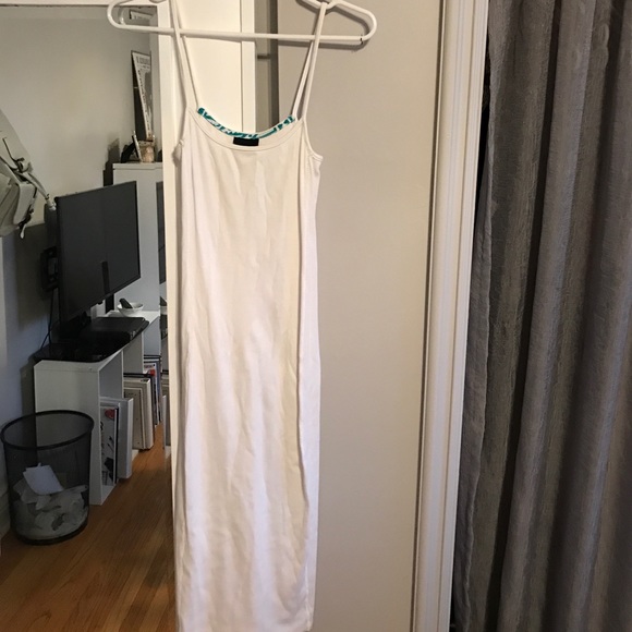 LUSH Long Maxi Dress Ribbed - Picture 1 of 2