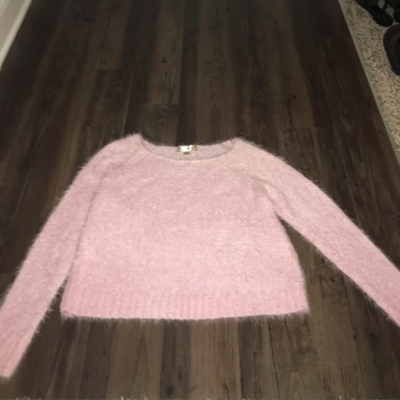🆕Blush Pink Fuzzy Fun Sweater 💕 - Picture 4 of 4