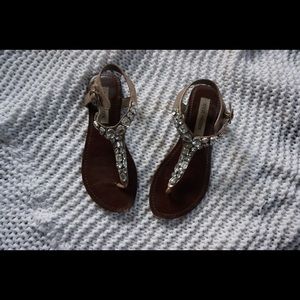 Steve Madden embellished sandals