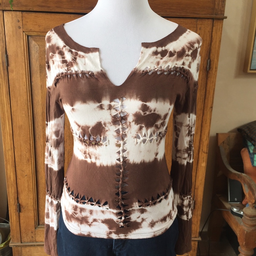 ARAYAL Tie-dye Gorgeous knit top