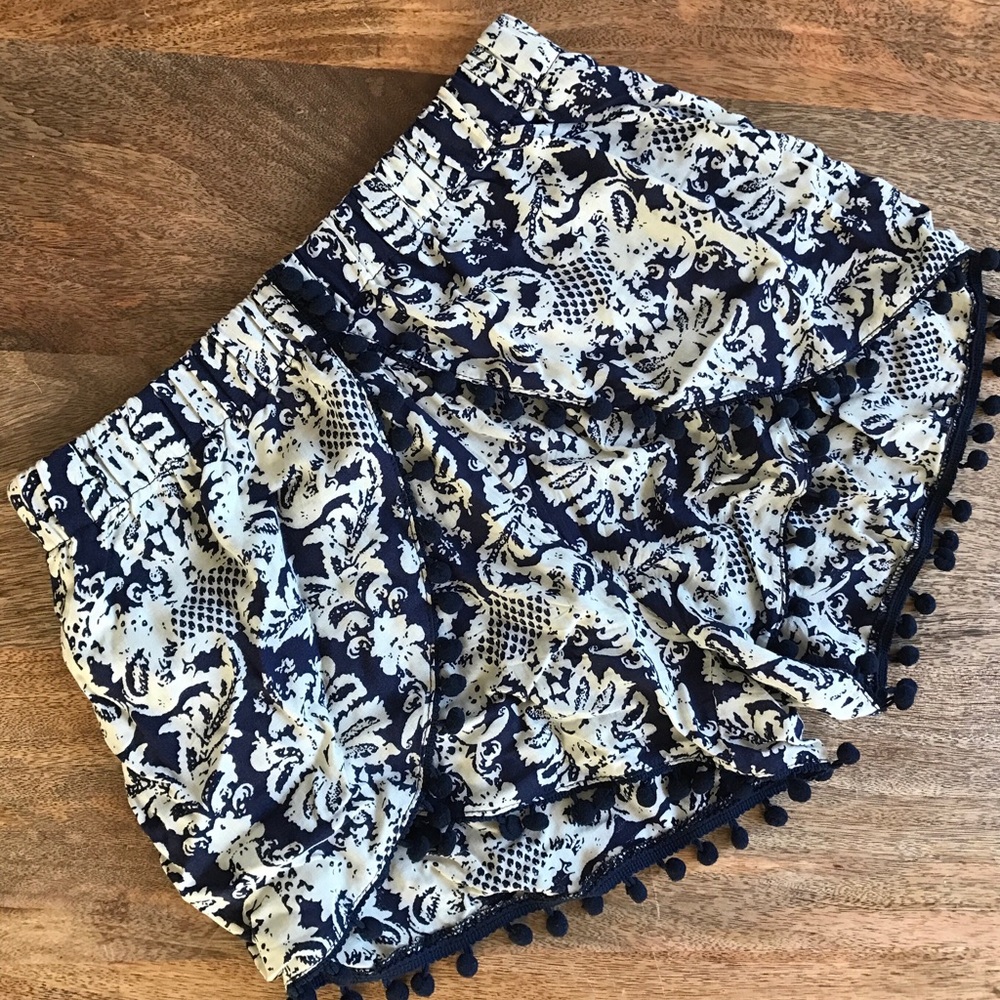Summer Pom Pom Shorts