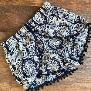 Summer Pom Pom Shorts