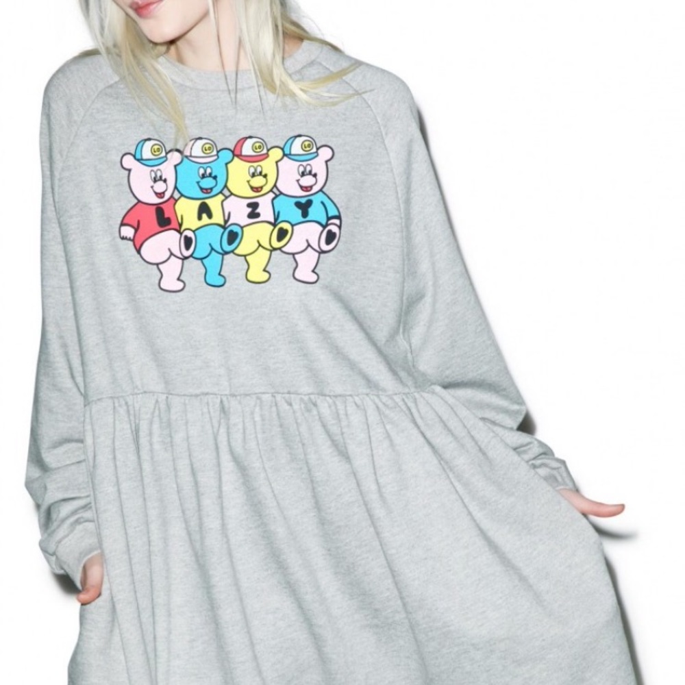 ISO lazy oaf teddy dress size M/L ISO