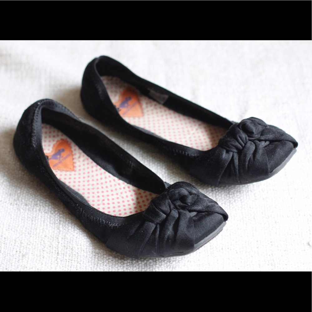 Black Rocket Dog Flats