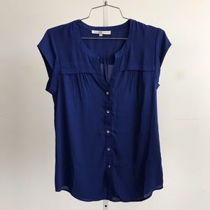 Brand new button down navy shirt