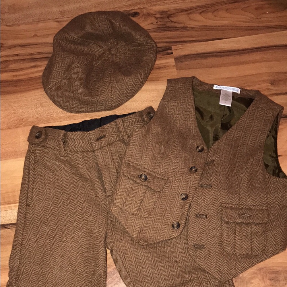 Toddler boy Janie and jack suit