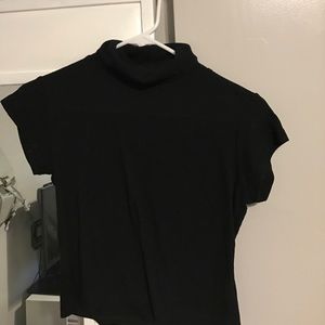 Brandy Melville JGALT SHort Sleeve Turtleneck