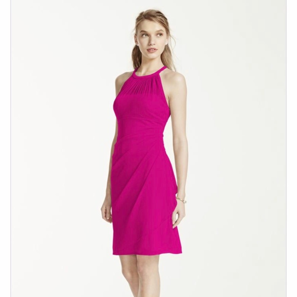 David's Bridal Begonia Dress