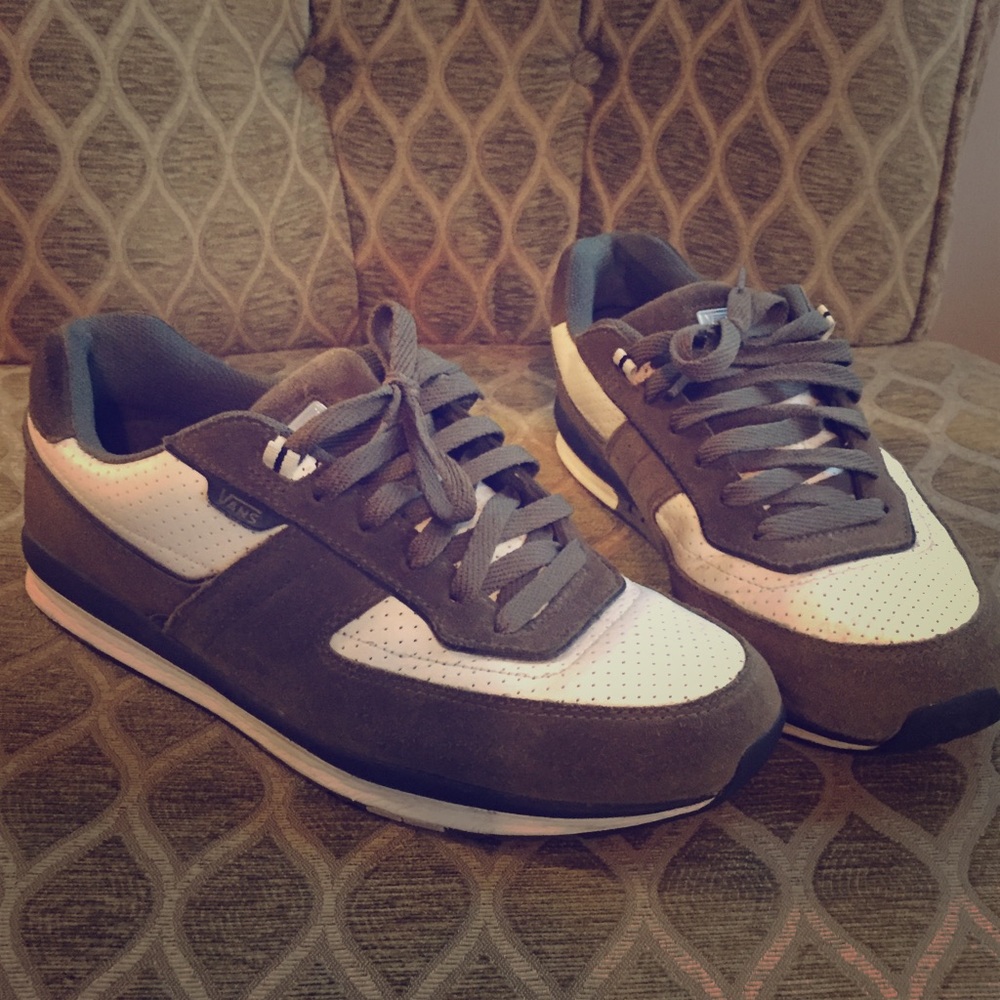 Vans green suede skate shoes